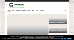 Desktop Screenshot of ilgarantista.it